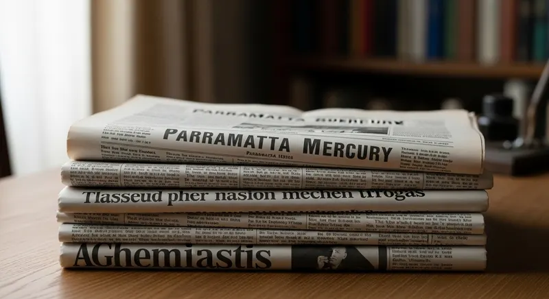 parramatta newspapers - promotional merchandise